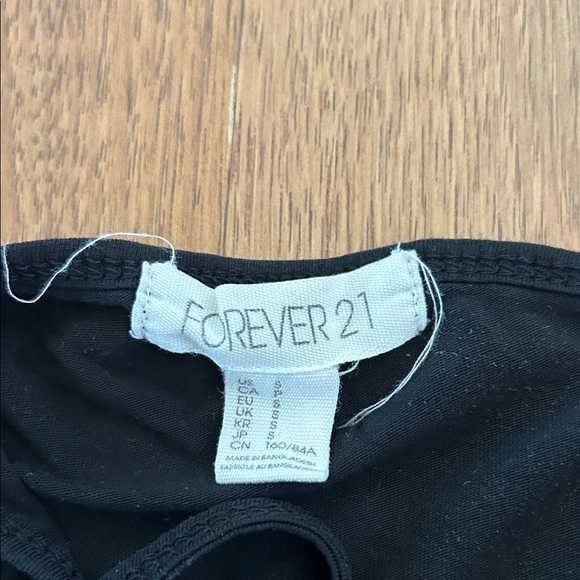 Forever 21 Black tank - Picture 2 of 3
